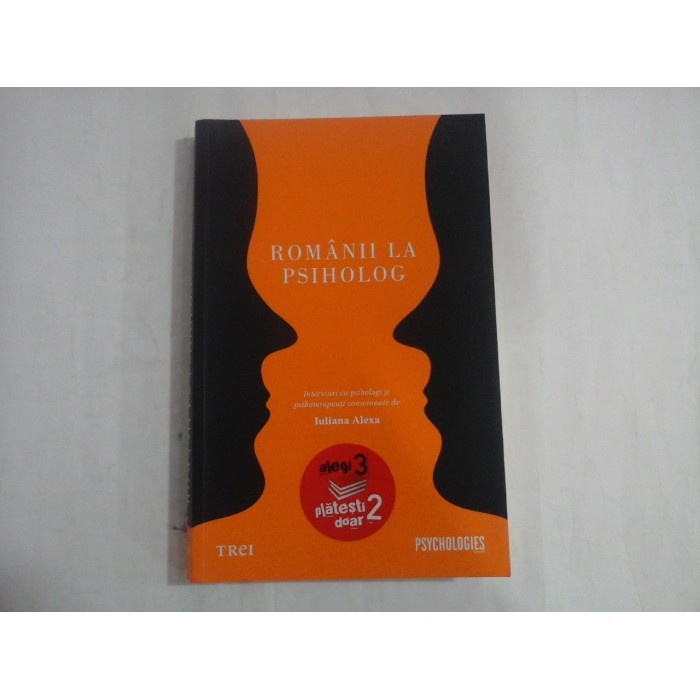 ROMANII LA PSIHOLOG  -  IULIANA ALEXA